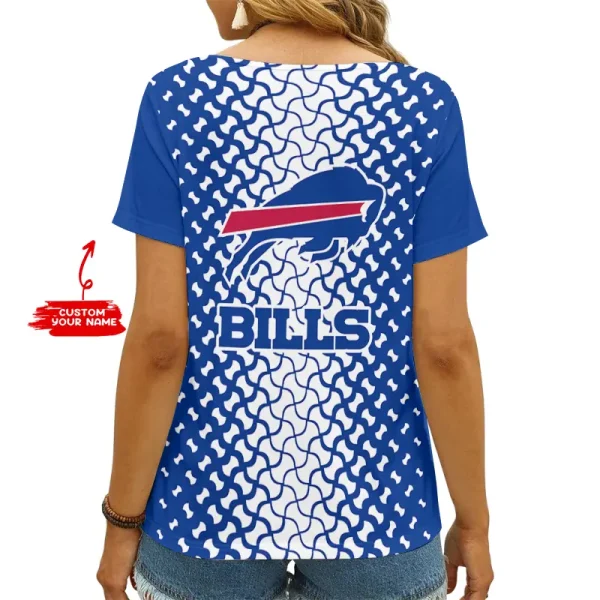 Buffalo Bills Summer New Women's Short Sleeve T-shirt 3D Trending 2025 AGCWTS939 - Image 2