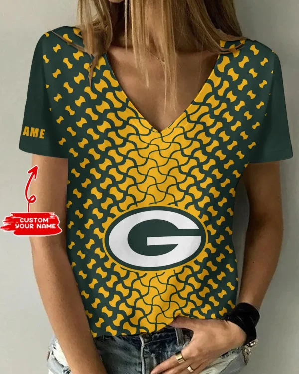 Green Bay Packers Summer New Women's Short Sleeve T-shirt 3D Trending 2025 AGCWTS947