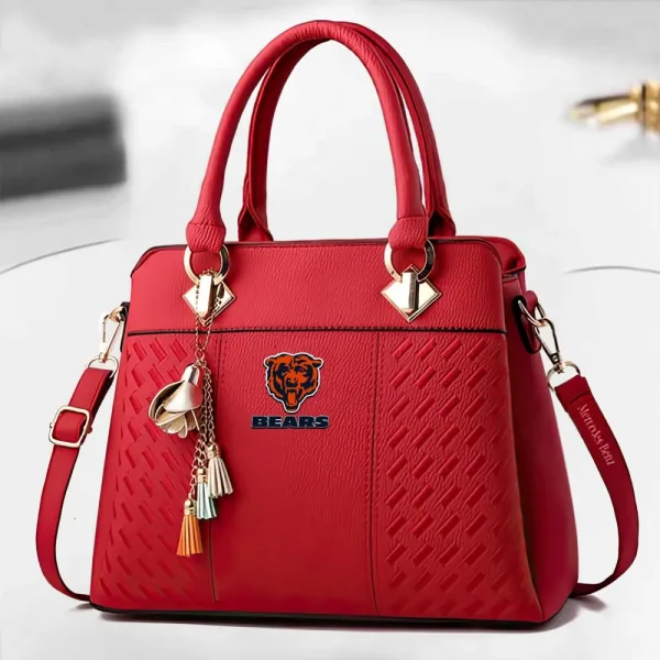 Chicago Bears Deluxe Beclina Handbag For Women 2025 Versions - Image 3