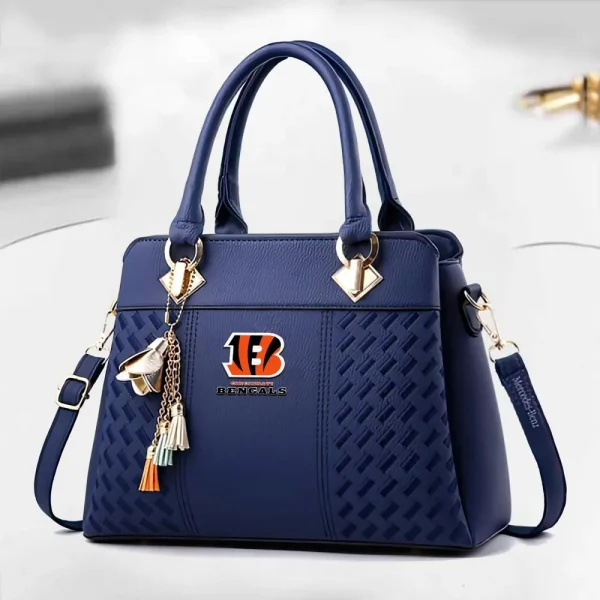 Cincinnati Bengals Deluxe Beclina Handbag For Women 2025 Versions - Image 5