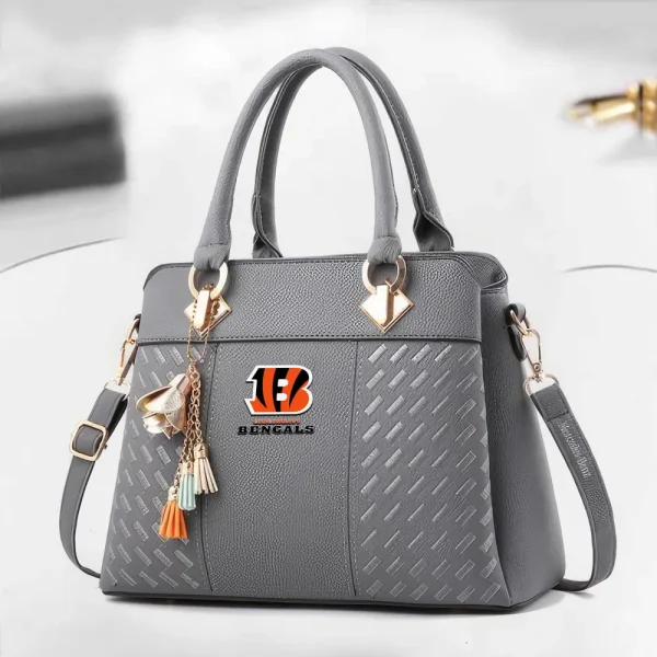 Cincinnati Bengals Deluxe Beclina Handbag For Women 2025 Versions - Image 2