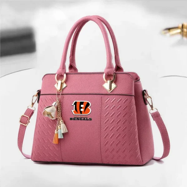 Cincinnati Bengals Deluxe Beclina Handbag For Women 2025 Versions - Image 6