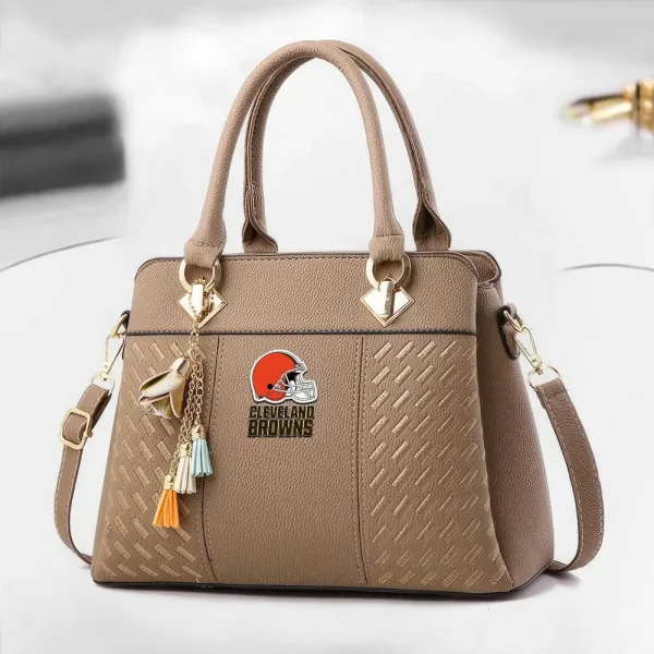 Cleveland Browns Deluxe Beclina Handbag For Women 2025 Versions - Image 2