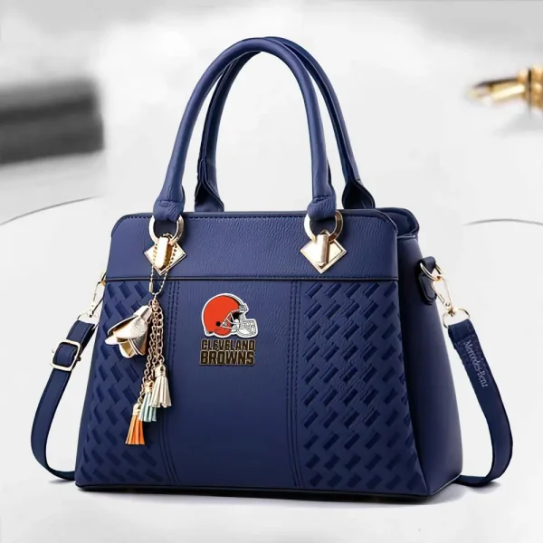 Cleveland Browns Deluxe Beclina Handbag For Women 2025 Versions - Image 4