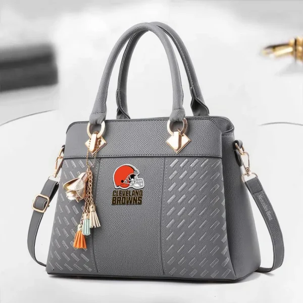 Cleveland Browns Deluxe Beclina Handbag For Women 2025 Versions - Image 5