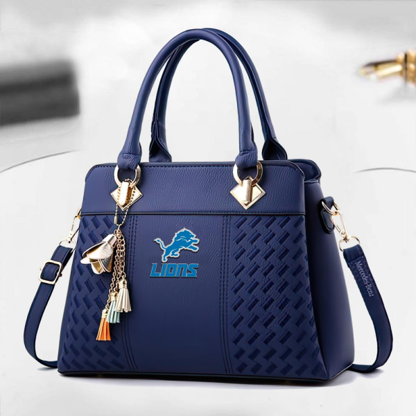 Detroit Lions Deluxe Beclina Handbag For Women 2025 Versions - Image 4