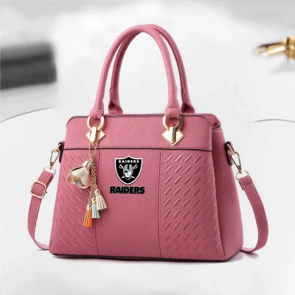 Las Vegas Raiders  Deluxe Beclina Handbag For Women 2025 Versions - Image 6