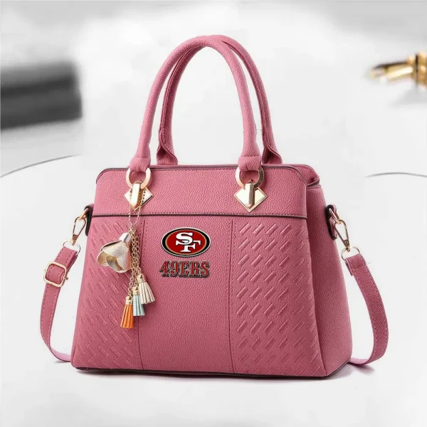 San Francisco 49ers Deluxe Beclina Handbag For Women 2025 Versions - Image 6