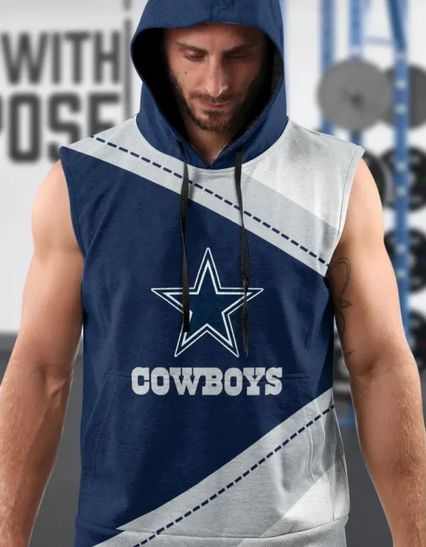 Dallas Cowboys Limited Edition Summer Sleeveless Hoodie