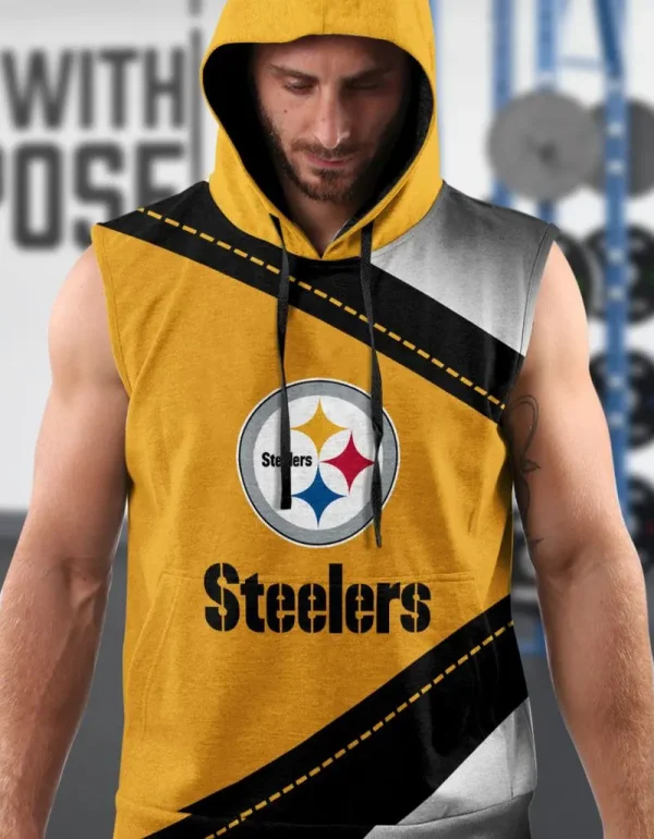Pittsburgh Steelers Limited Edition Summer Sleeveless Hoodie
