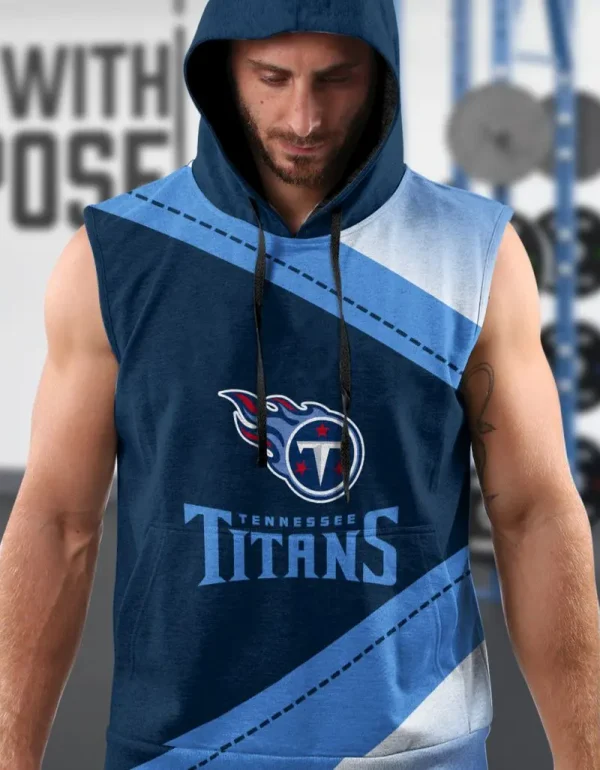 Tennessee Titans Limited Edition Summer Sleeveless Hoodie