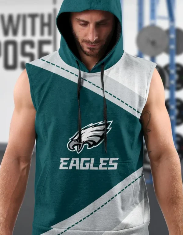Philadelphia Eagles Limited Edition Summer Sleeveless Hoodie