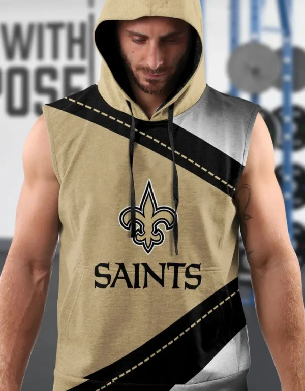 New Orleans Saints Limited Edition Summer Sleeveless Hoodie