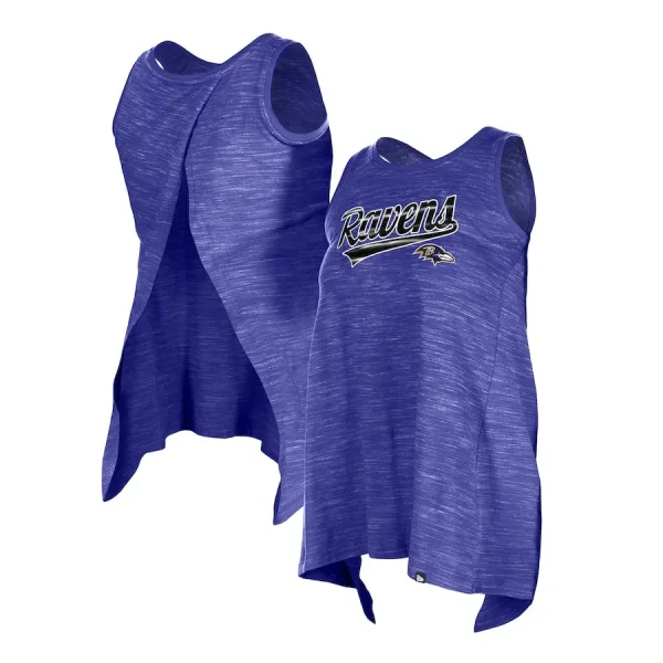 Baltimore Ravens Women's Space Dye Active Tank Top
