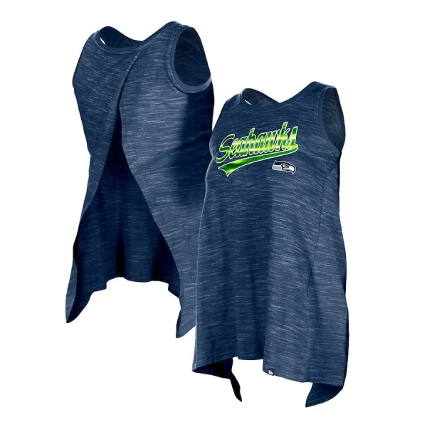 Seattle Seahawks Women's Space Dye Active Tank Top