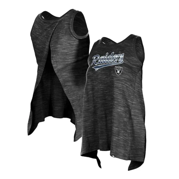 Las Vegas Raiders Women's Space Dye Active Tank Top