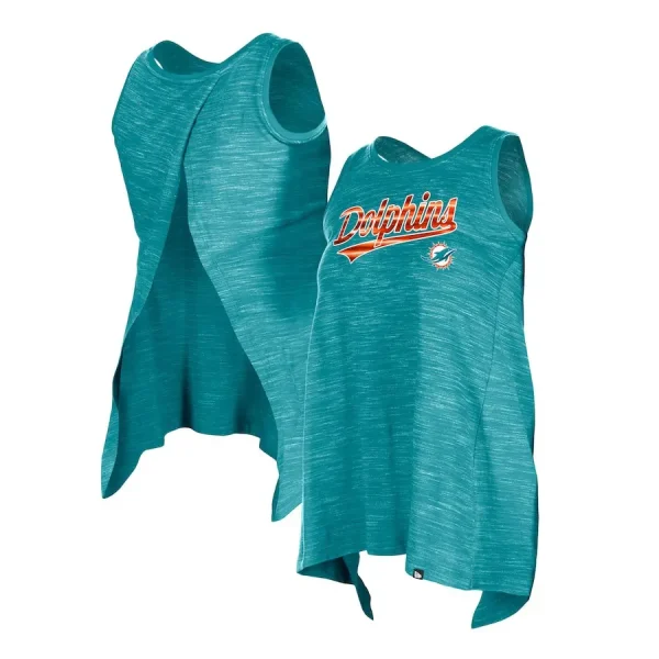Miami Dolphins Women's Space Dye Active Tank Top