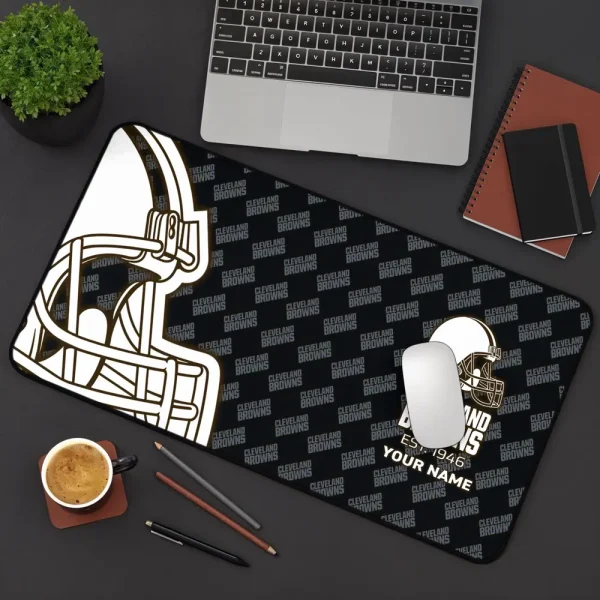 Cleveland Browns Personalized Mouse Pad Luminous Mouse Mat For Fan
