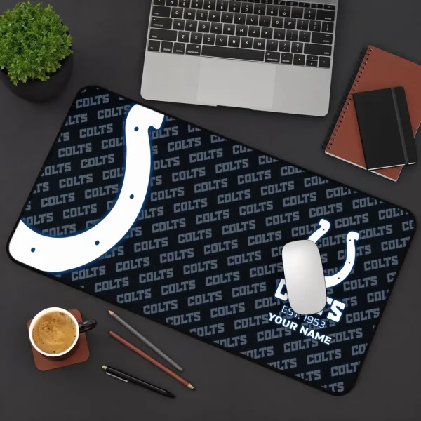 Indianapolis Colts Personalized Mouse Pad Luminous Mouse Mat For Fan