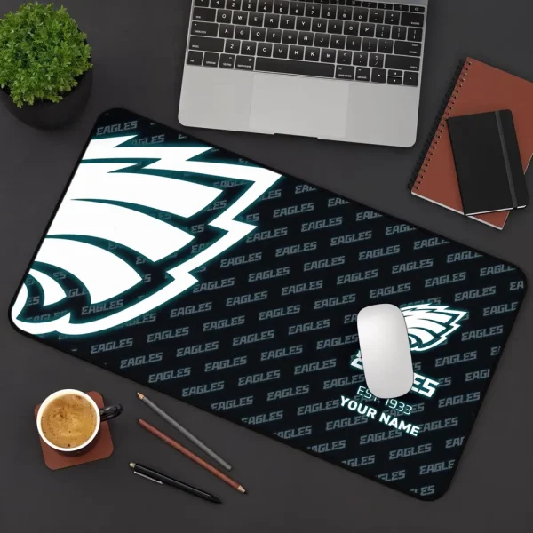 Philadelphia Eagles Personalized Mouse Pad Luminous Mouse Mat For Fan
