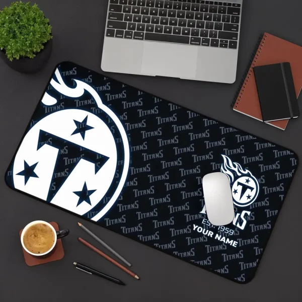 Tennessee Titans Personalized Mouse Pad Luminous Mouse Mat For Fan