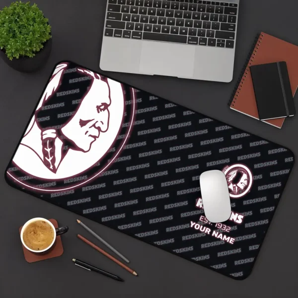 Washington Redskins Personalized Mouse Pad Luminous Mouse Mat For Fan