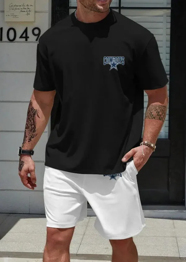 Dallas Cowboys Limited Edition Summer Collection T-shirt And Shorts Set