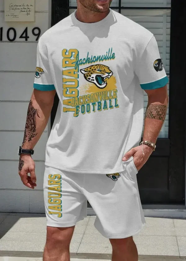 Jacksonville Jaguars Limited Edition Summer Collection T-shirt And Shorts Set