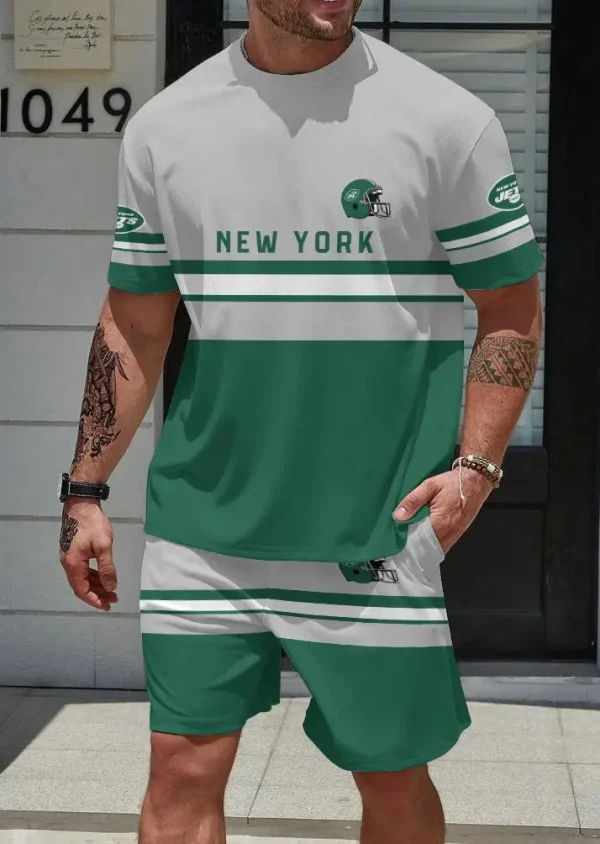 New York Jets Limited Edition Summer Collection T-shirt And Shorts Set