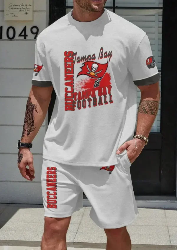 Tampa Bay Buccaneers Limited Edition Summer Collection T-shirt And Shorts Set