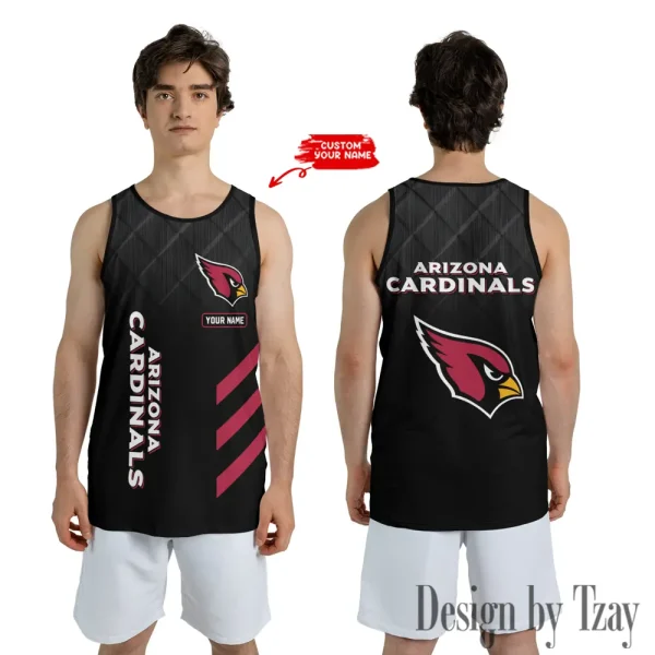 Arizona Cardinals 3D Printed Comfortable Breathable Sport Tank Top BGMTT080