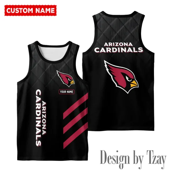 Arizona Cardinals 3D Printed Comfortable Breathable Sport Tank Top BGMTT080 - Image 2