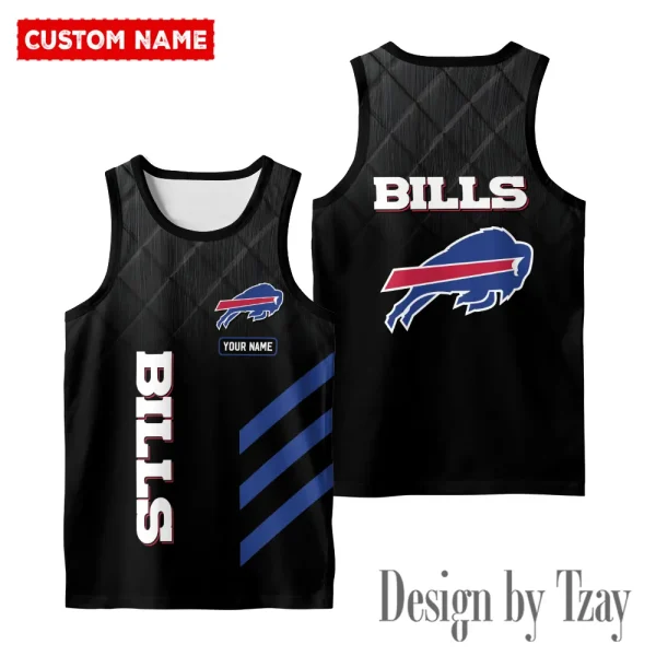 Buffalo Bills 3D Printed Comfortable Breathable Sport Tank Top BGMTT083 - Image 2