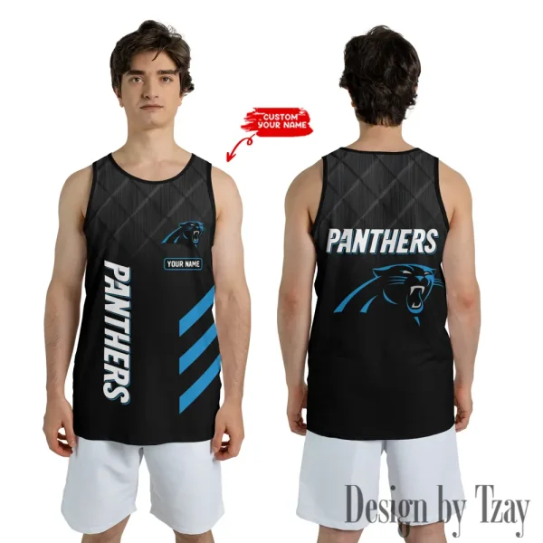 Carolina Panthers 3D Printed Comfortable Breathable Sport Tank Top BGMTT084