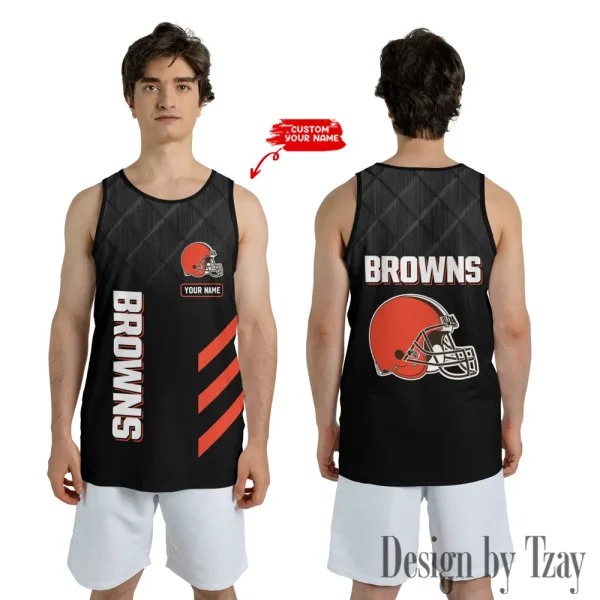 Cleveland Browns 3D Printed Comfortable Breathable Sport Tank Top BGMTT087