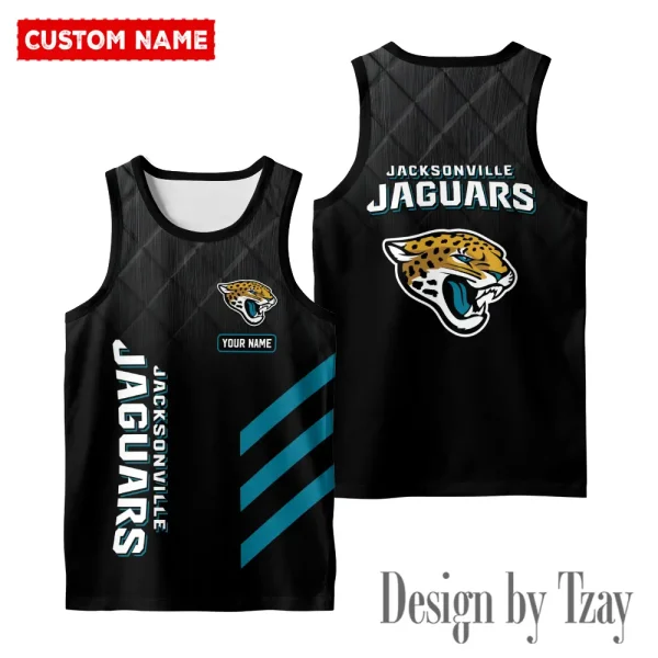 Jacksonville Jaguars 3D Printed Comfortable Breathable Sport Tank Top BGMTT094 - Image 2