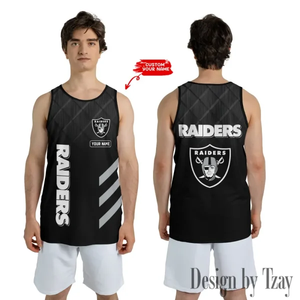 Las Vegas Raiders 3D Printed Comfortable Breathable Sport Tank Top BGMTT096