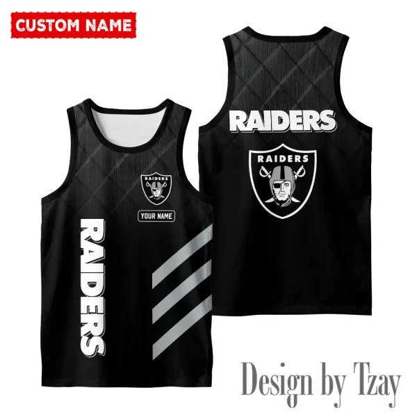 Las Vegas Raiders 3D Printed Comfortable Breathable Sport Tank Top BGMTT096 - Image 2