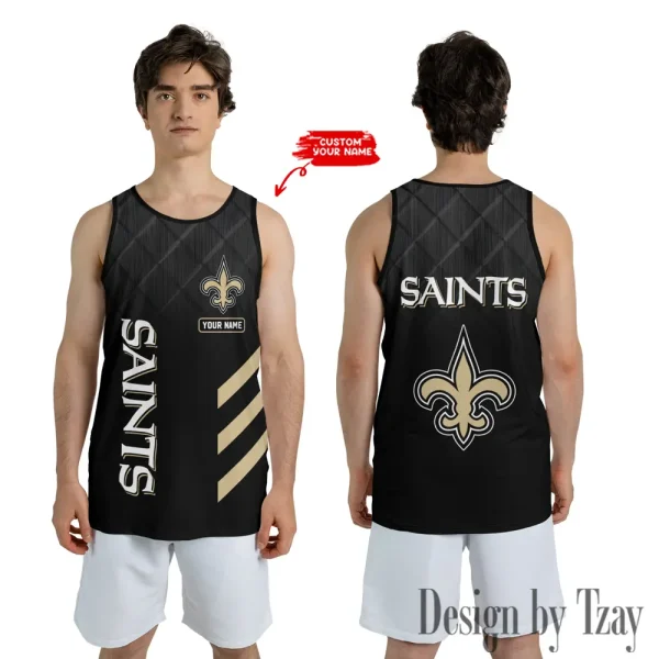New Orleans Saints 3D Printed Comfortable Breathable Sport Tank Top BGMTT102