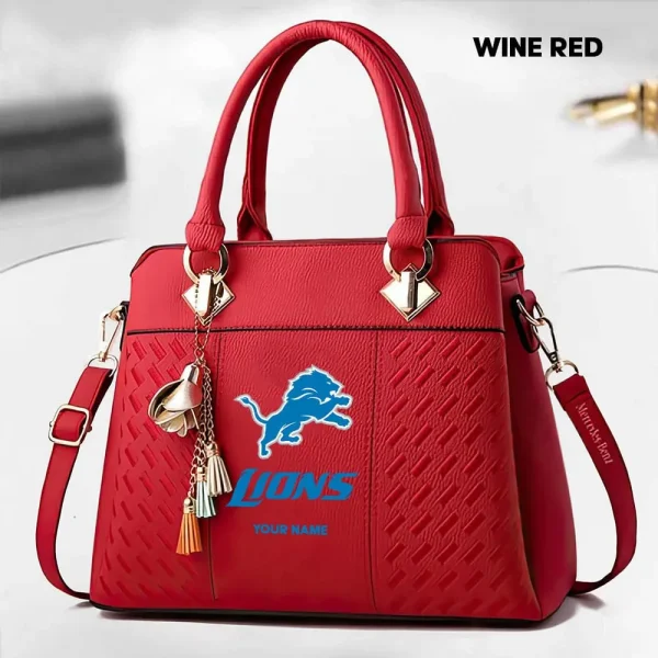 Detroit Lions Deluxe Beclina Handbag For Women 2025 Versions - Image 5