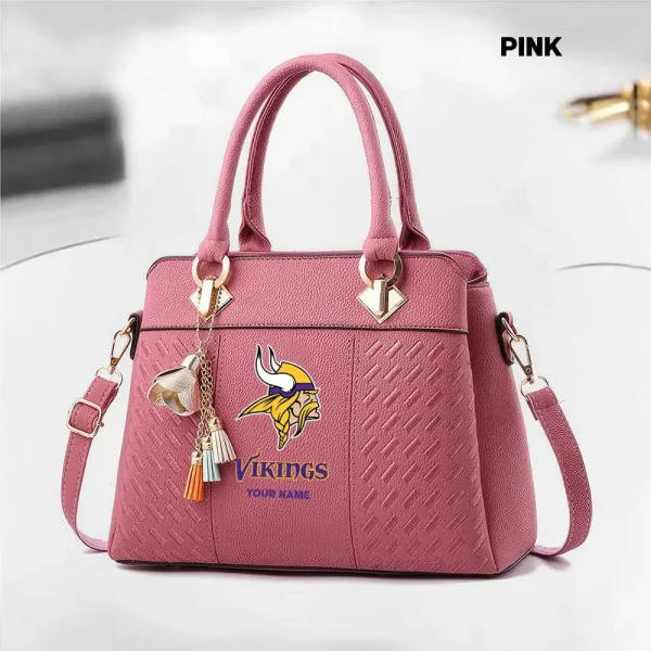 Minnesota Vikings Deluxe Beclina Handbag For Women 2025 Versions - Image 2