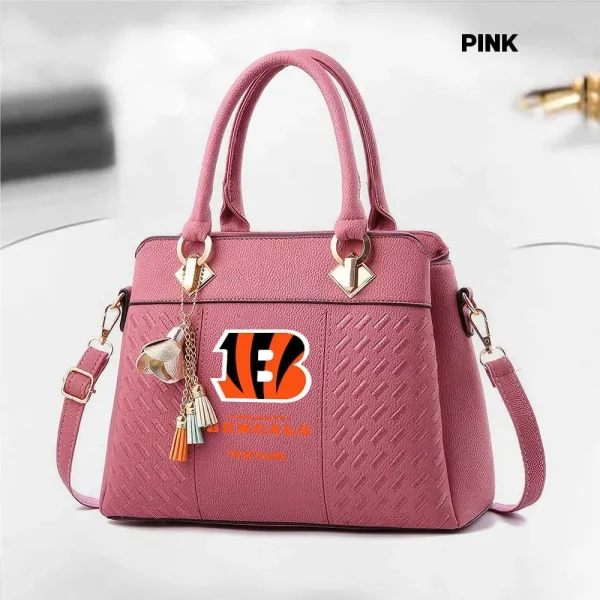 Cincinnati Bengals Deluxe Beclina Handbag For Women 2025 Versions - Image 3