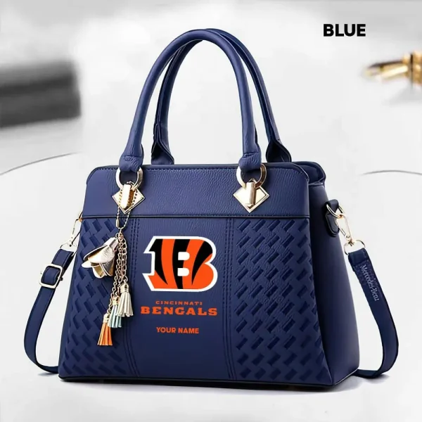 Cincinnati Bengals Deluxe Beclina Handbag For Women 2025 Versions - Image 5