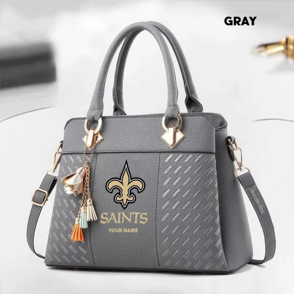 New Orleans Saints Deluxe Beclina Handbag For Women 2025 Versions - Image 3