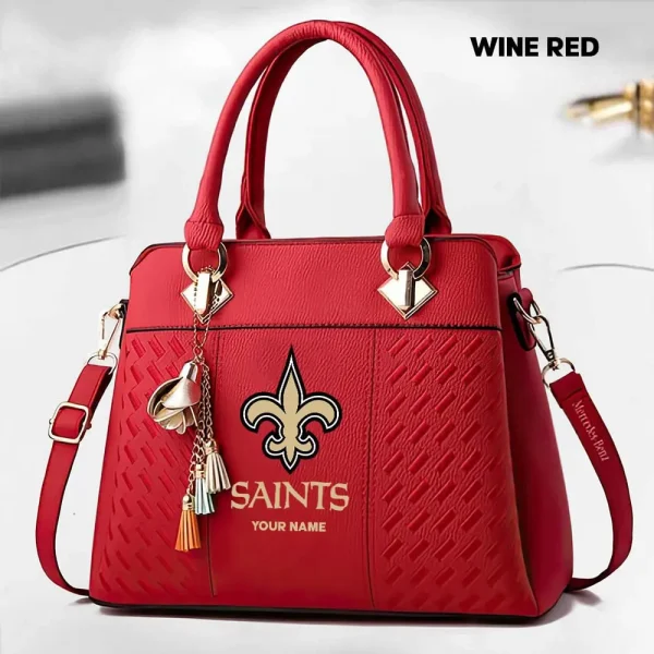 New Orleans Saints Deluxe Beclina Handbag For Women 2025 Versions - Image 5