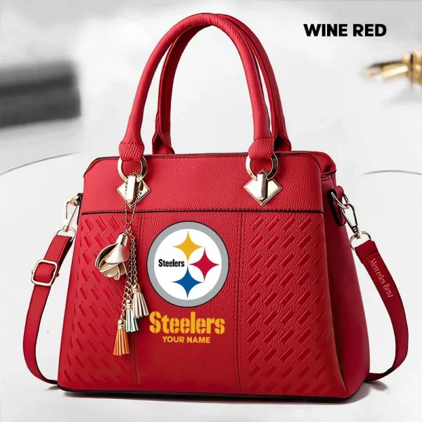 Pittsburgh Steelers Deluxe Beclina Handbag For Women 2025 Versions - Image 6