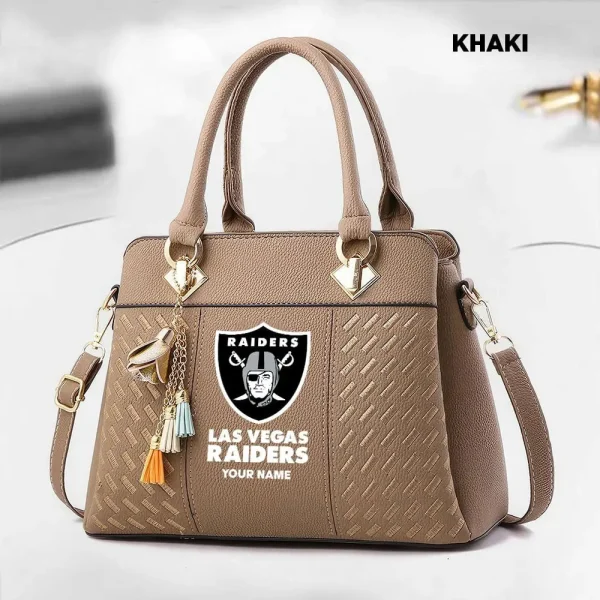 Las Vegas Raiders Deluxe Beclina Handbag For Women 2025 Versions - Image 5