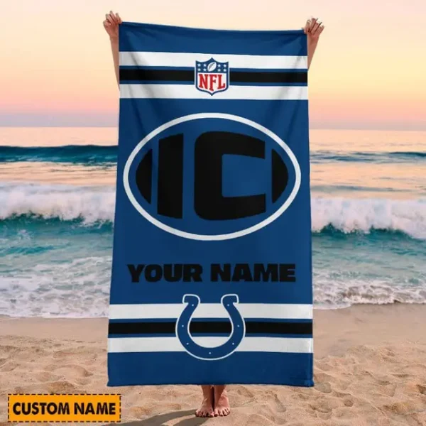 Indianapolis Colts NFL Beach Towels New 2025 - Image 2