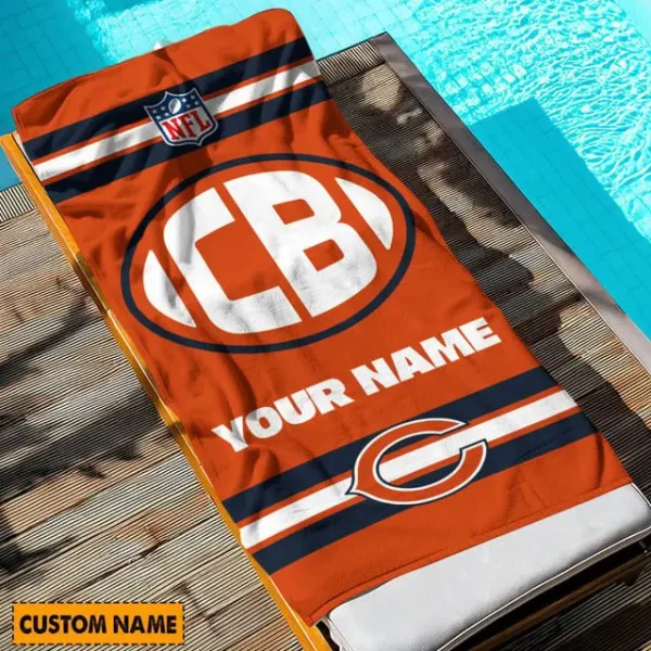 Chicago Bears NFL Beach Towels New 2025