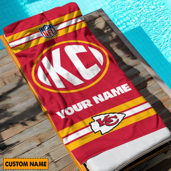 Kansas City Chiefs NFL Beach Towels New 2025